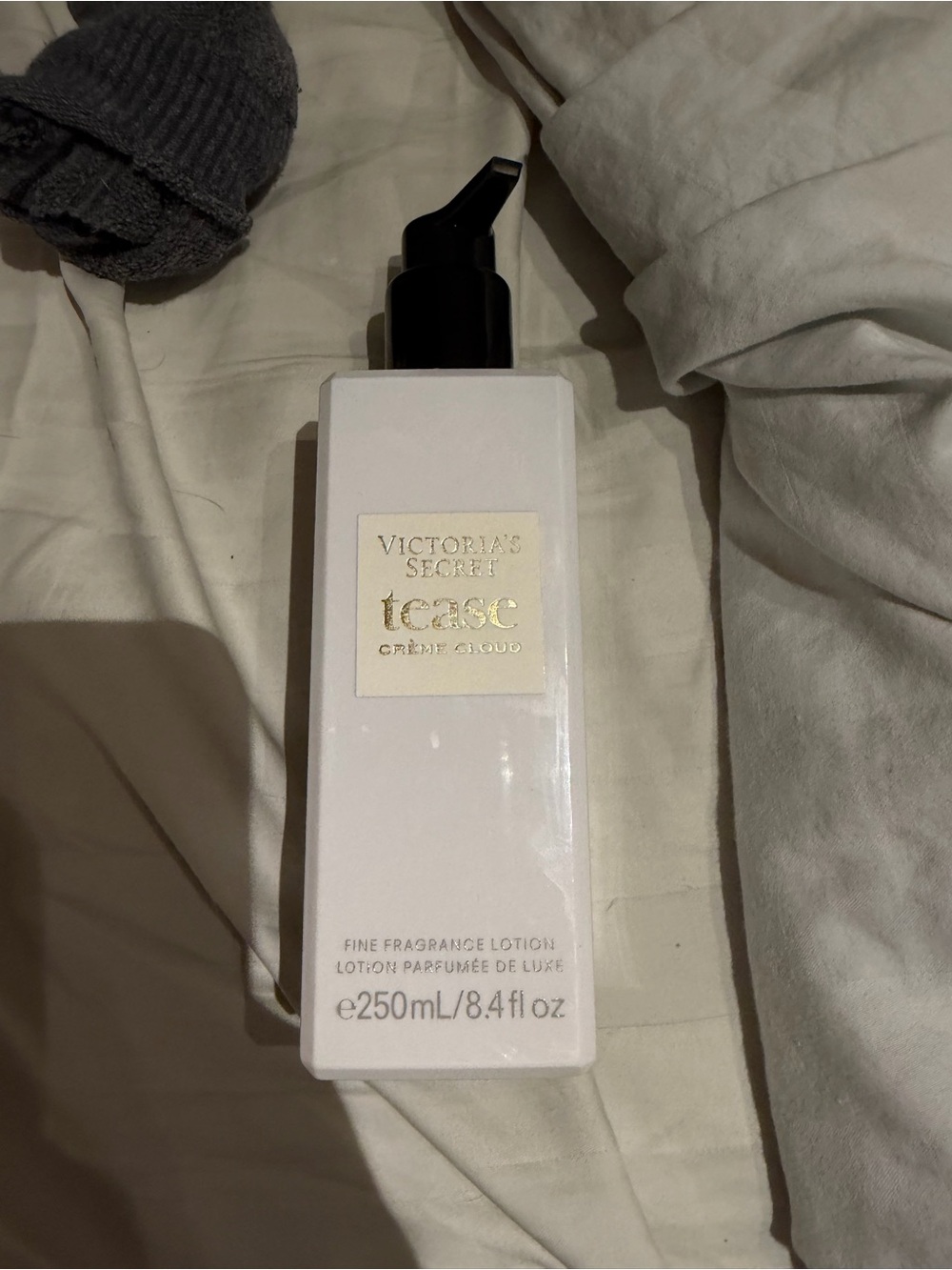 Victoria's Secret White Fragrance Lotion Bottle